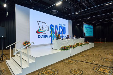 Plenary session at the SACU Secretariat Meeting