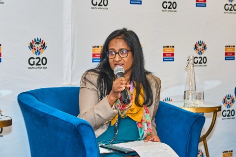 Delegates seated at the UNDP G20 partnership engagement